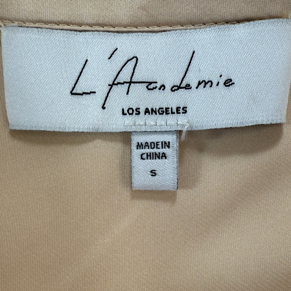L'Academie The Alix Top in Ivory Cream small - Picture 9 of 9